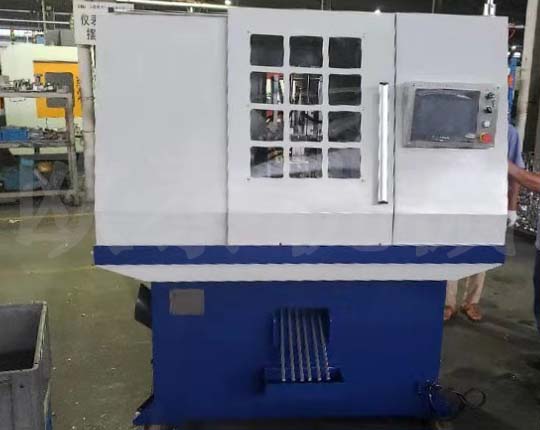 全自动双头伺服倒角机